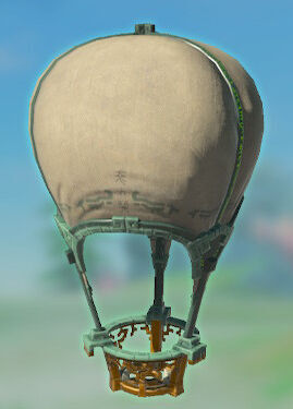 Zelda: Tears of the Kingdom - Artilugio Zonnan Globo aerostático