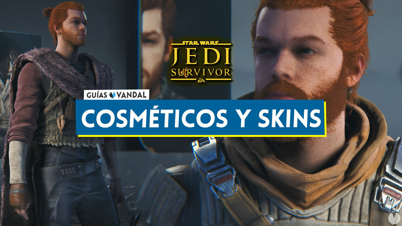 Star Wars Jedi Survivor: TODOS los cosmticos y skins de Cal Kestis - Star Wars Jedi: Survivor