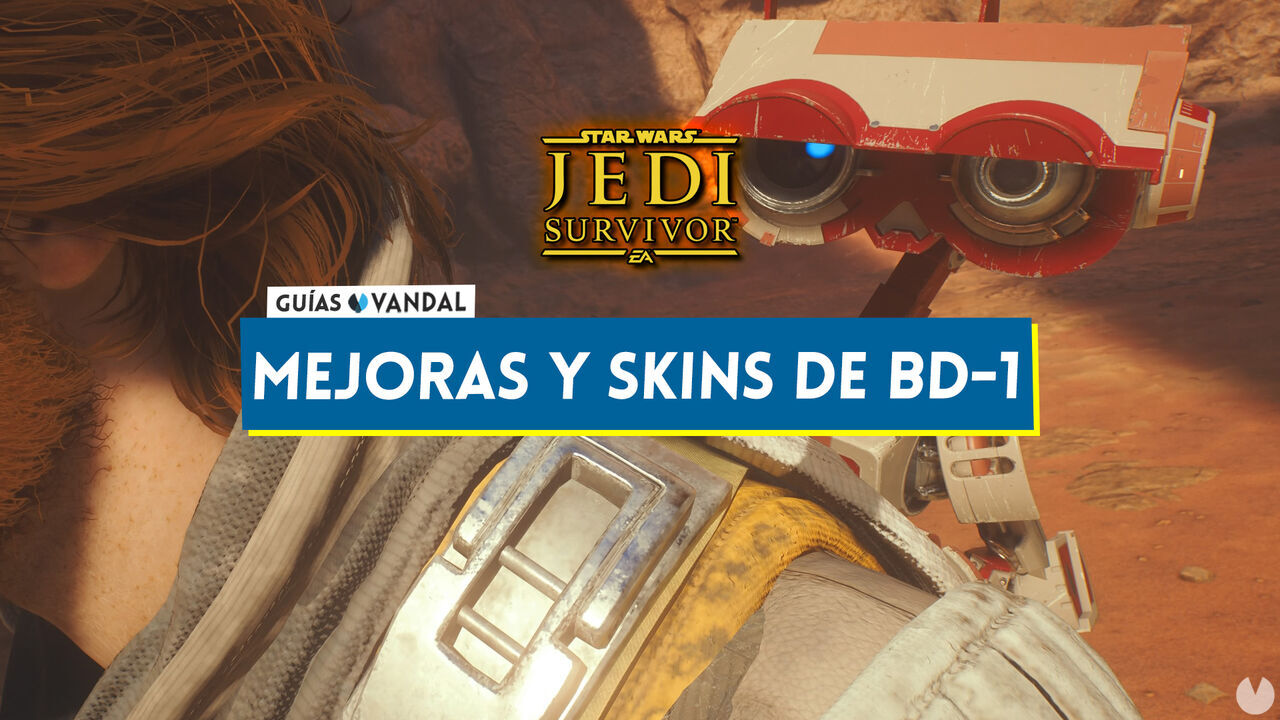 BD-1 en Star Wars Jedi Survivor: Todas las mejoras y cosmticos - Star Wars Jedi: Survivor