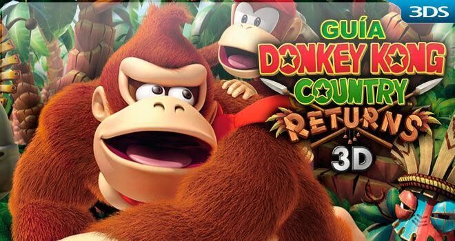 Gua de Donkey Kong Country Returns 3D