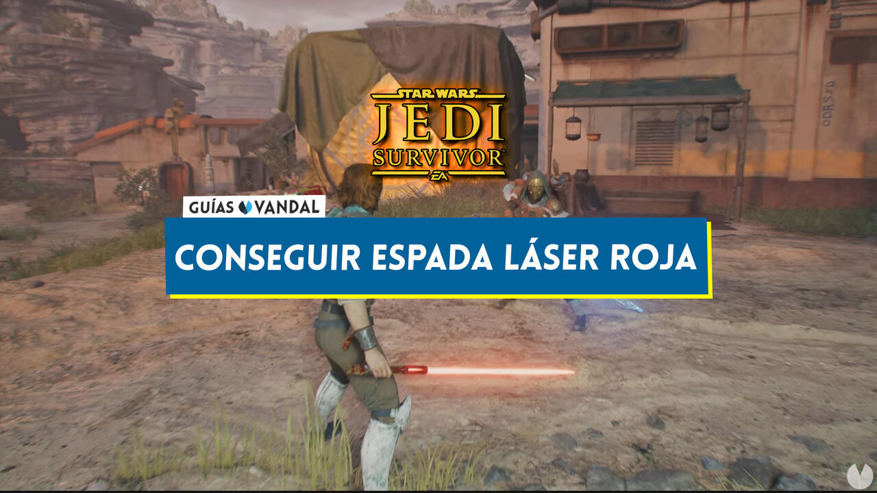 Star Wars Jedi Survivor: Cmo conseguir la espada lser roja? - Star Wars Jedi: Survivor