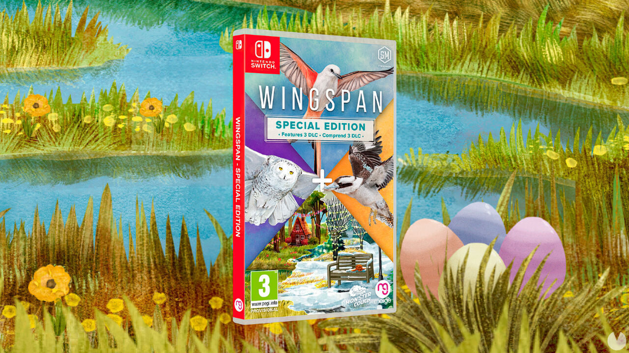 Wingspan tendrá versión física para Nintendo Switch con una edición especial