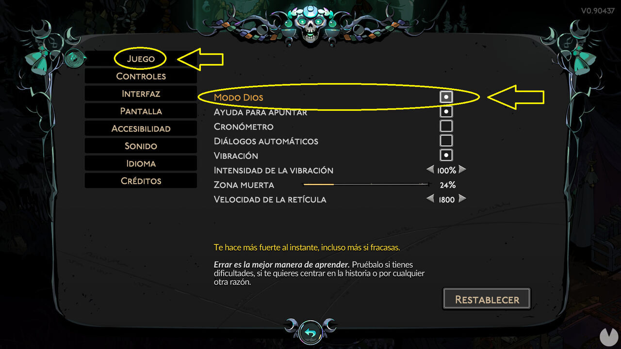 Hades 2 - How to enable God Mode