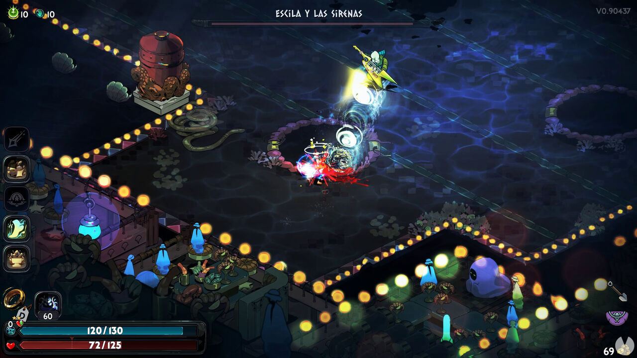 Hades 2 - Scylla and the Sirens boss: Jetty the guitarist's attacks