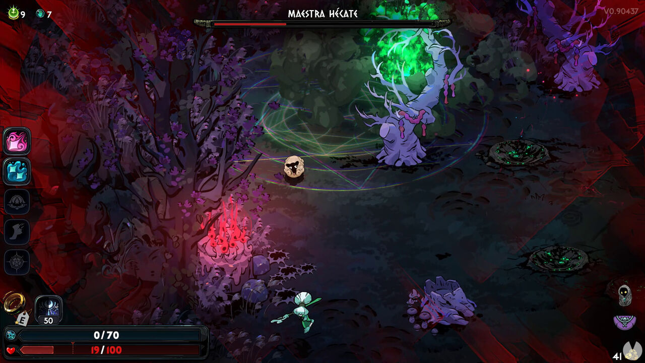 Hades 2 - Headmistress Hecate boss: Sheep curse