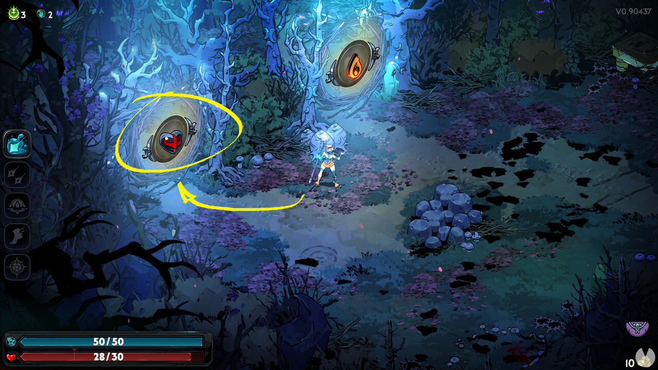 Hades 2 - Using Centaur Hearts to increase maximum Life