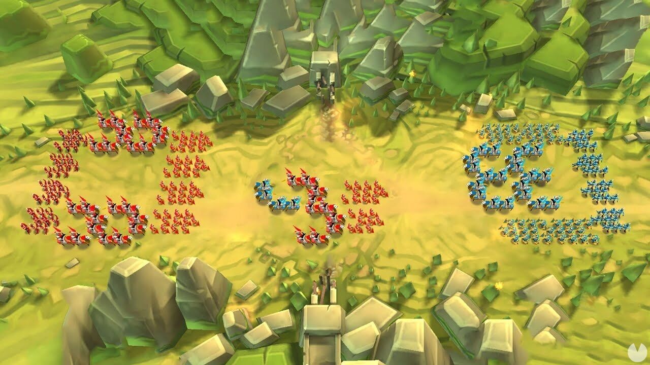Imagen promocional de un gameplay de Lords Mobile