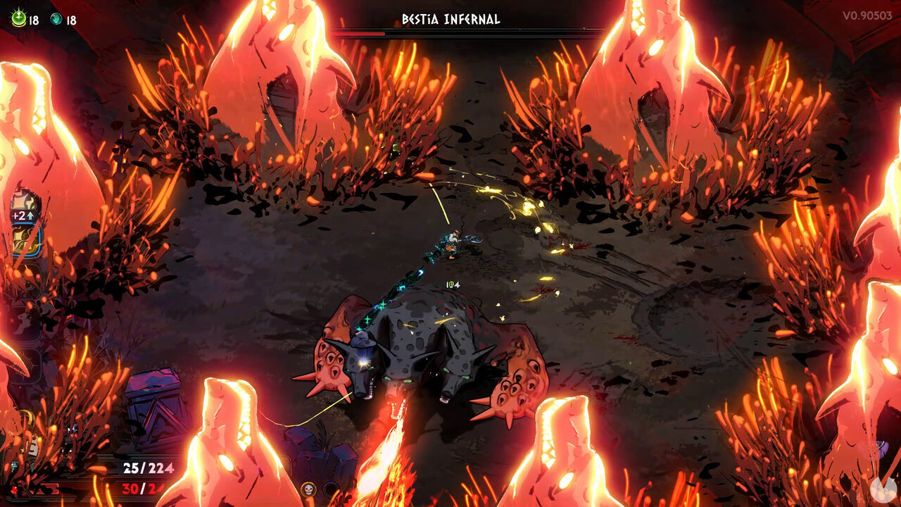 Hades 2 - Infernal Beast boss: Weaknesses