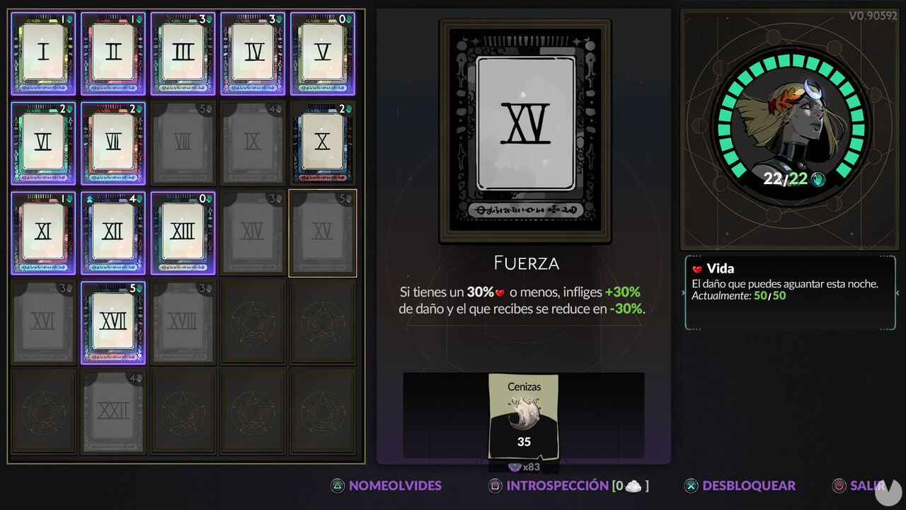 Hades 2 - All Arcana Cards and their effects