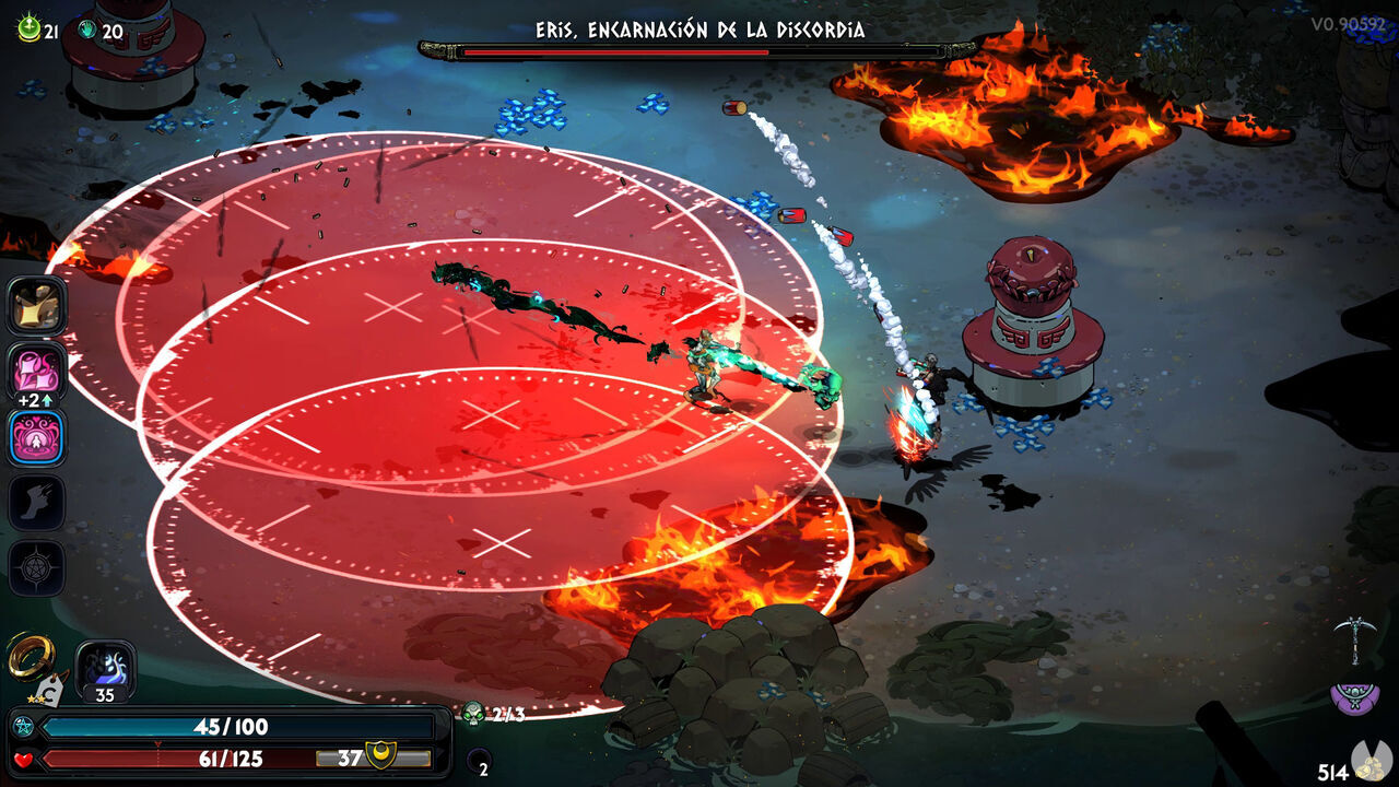 Hades 2 - Eris boss: Weaknesses