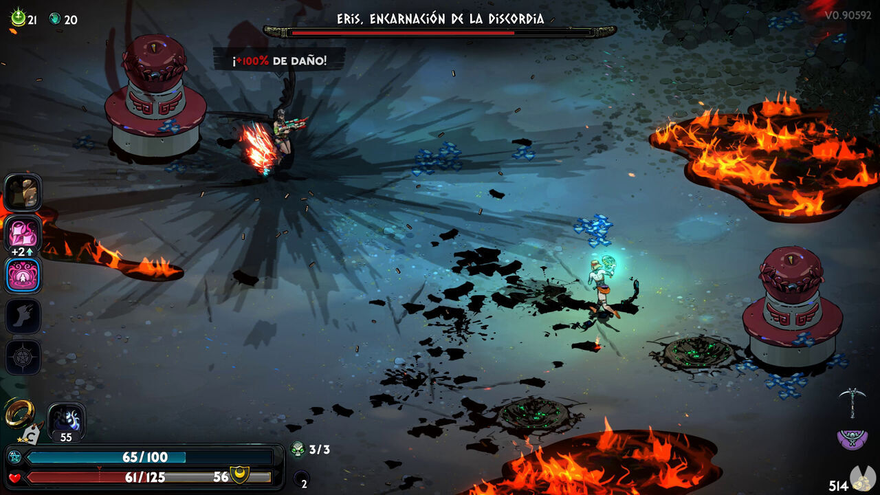 Hades 2 - Eris boss: Damage bonus