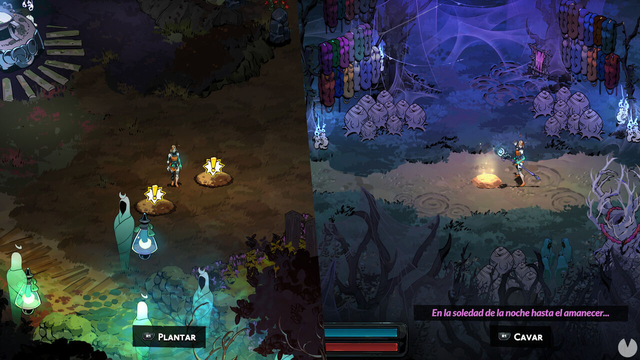 Hades 2 - Collecting Seeds and planting them in the Garden