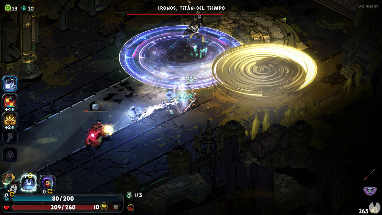 Hades 2 - Chronos boss: Phase 1