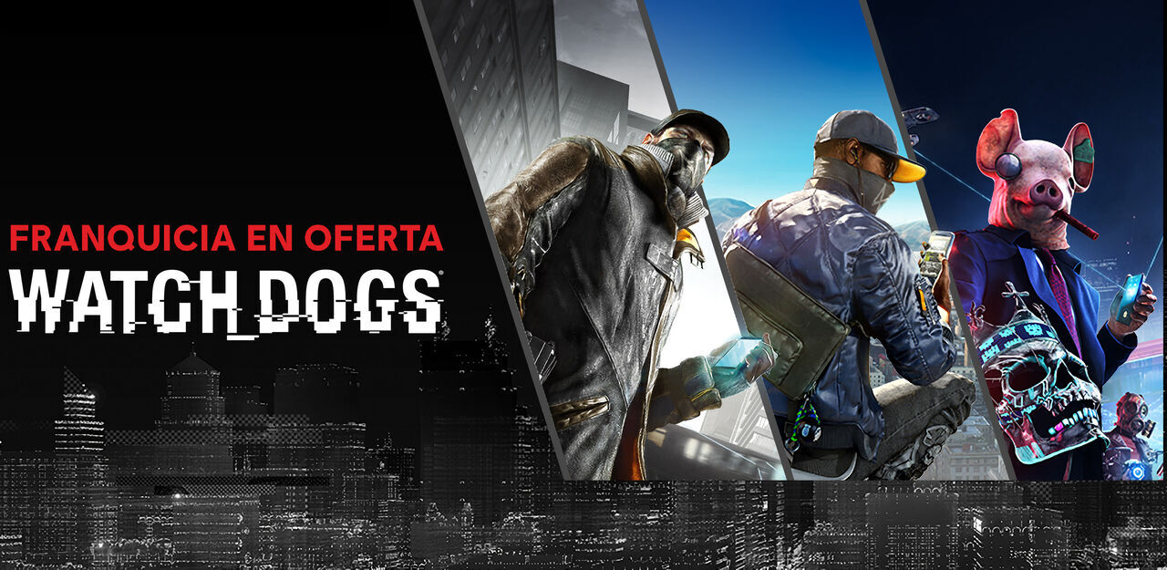 Consigue a precio de risa en Steam la saga Watch Dogs: Todos los juegos en pack con un 87 % de descuento