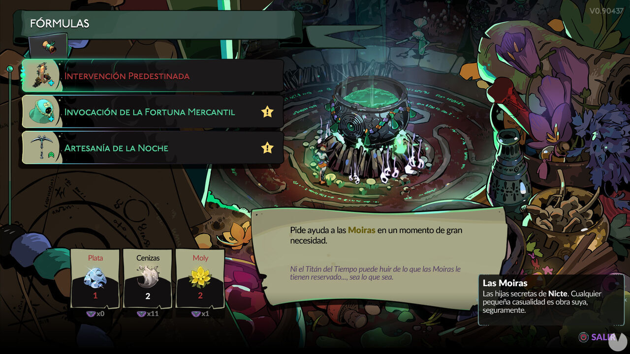 Hades 2 - Incantation required to unlock the Fated List