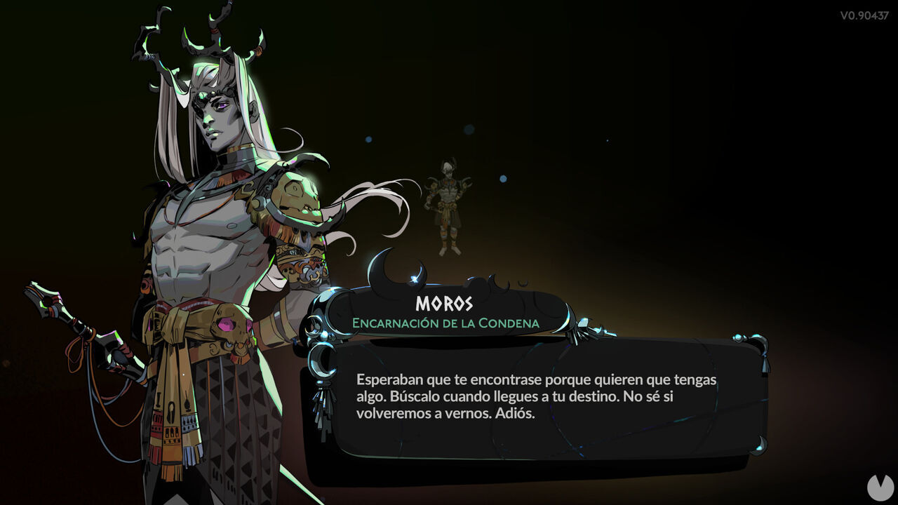 Hades 2 - First encounter with Moros to obtain the Fated List of Minor Prophecies