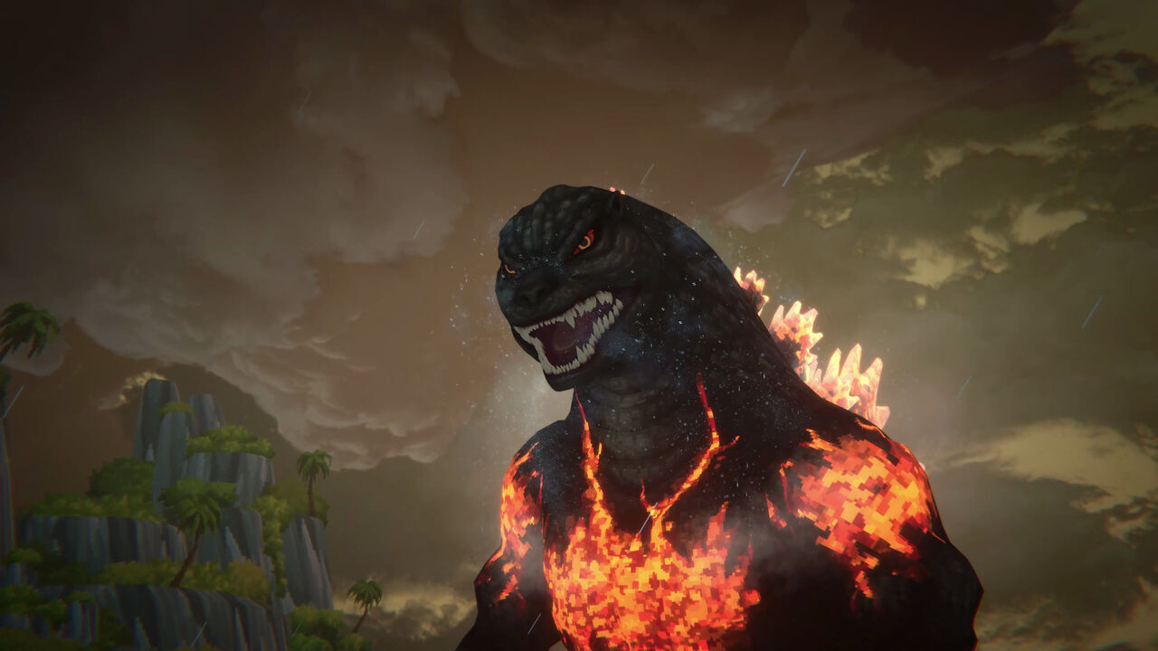 Captura oficial del DLC de Godzilla