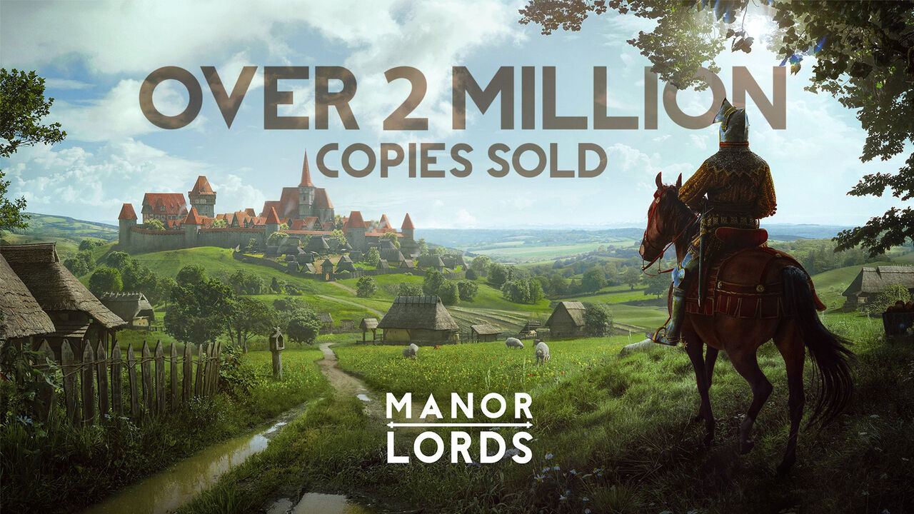 Manor Lords ha superado los dos millones de unidades vendidas pese a estar en acceso anticipado