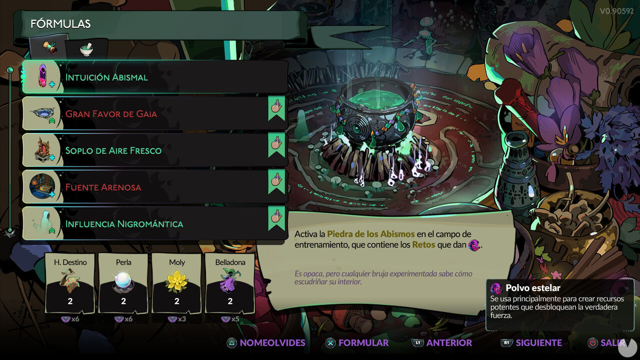 Hades 2 - Incantation required to activate the Pitch-Black Stone