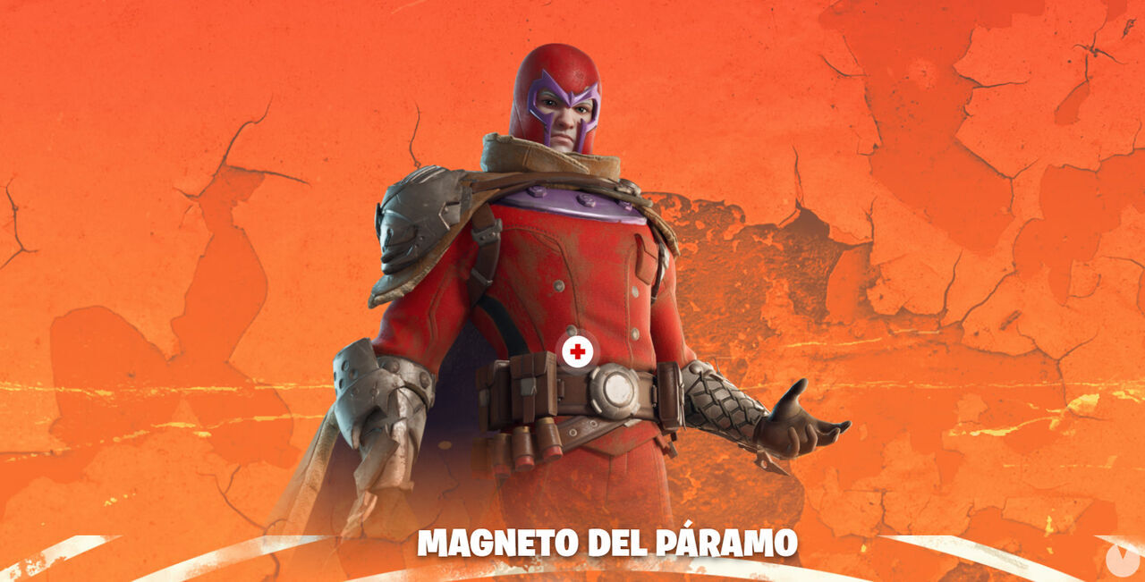 Nueva skin Magneto del páramo de Fortnite Temporada 3 Desenfreno
