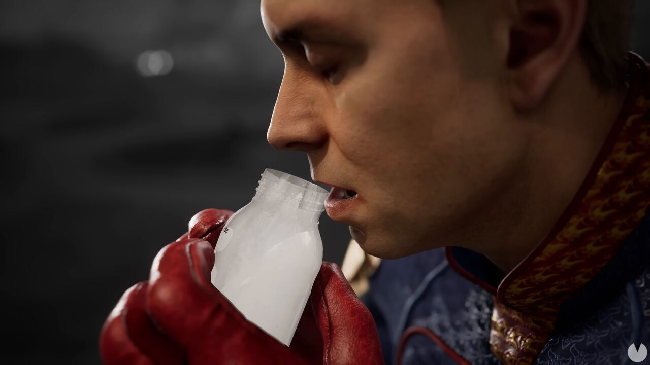 Mortal Kombat 1 presenta el primer vistazo a Homelander y su pasión por la leche