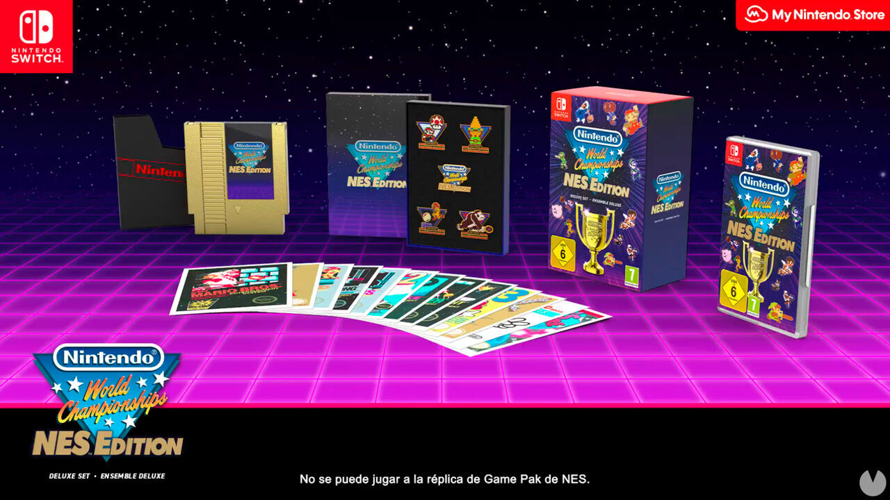 Edición física de Nintendo World Championships: NES Edition