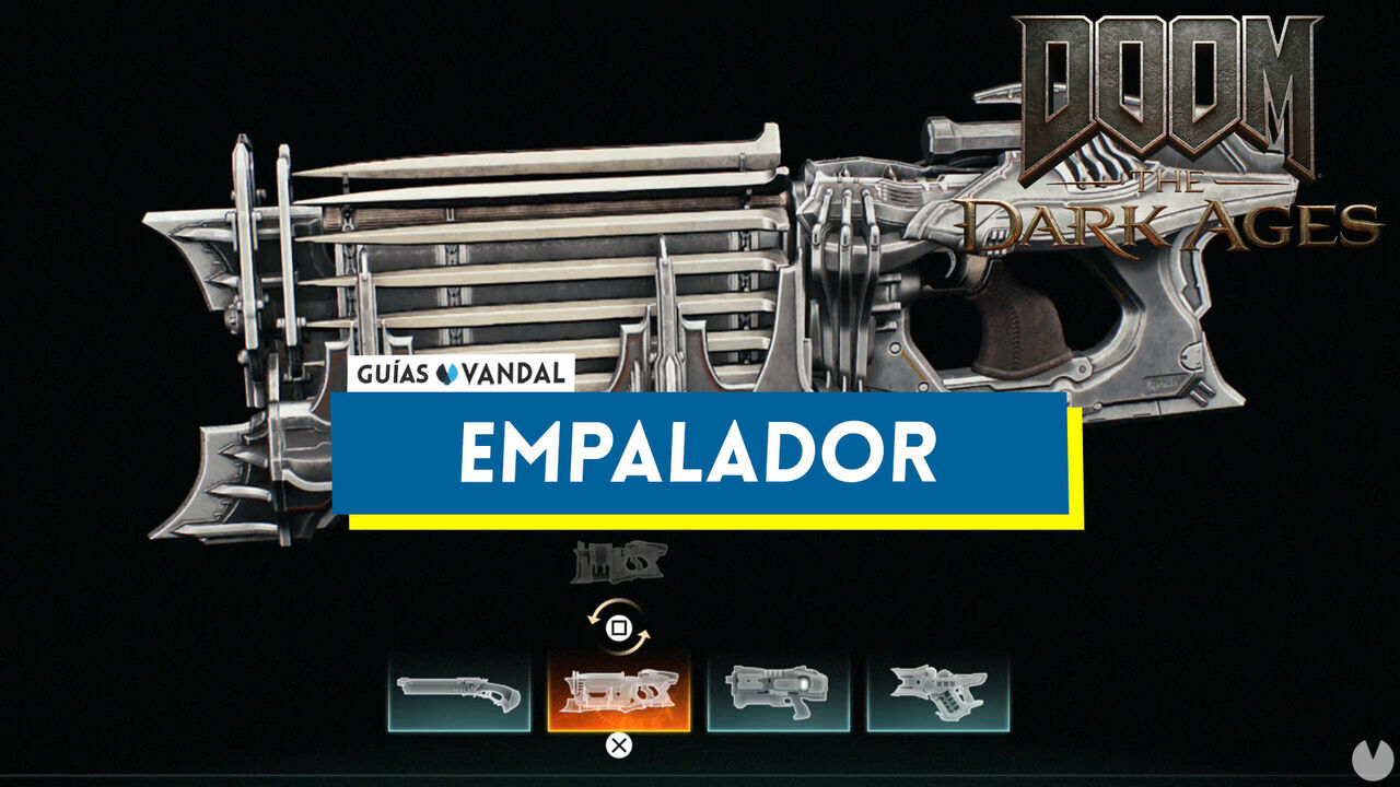 Empalador en DOOM: The Dark Ages, cmo conseguirlo y mejoras - DOOM: The Dark Ages