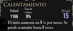 Clair Obscur: Expedition 33 - Características del pictos Calentamiento