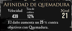 Clair Obscur: Expedition 33 - Características del pictos Afinidad de quemadura