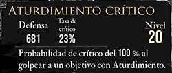 Clair Obscur: Expedition 33 - Características del pictos Aturdimiento crítico