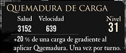 Clair Obscur: Expedition 33 - Características del pictos Quemadura de carga