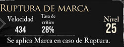 Clair Obscur: Expedition 33 - Características del pictos Ruptura de marca