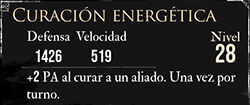 Clair Obscur: Expedition 33 - Características del pictos Curación energética