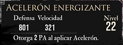 Clair Obscur: Expedition 33 - Características del pictos Acelerón energizante