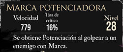 Clair Obscur: Expedition 33 - Características del pictos Marca potenciadora