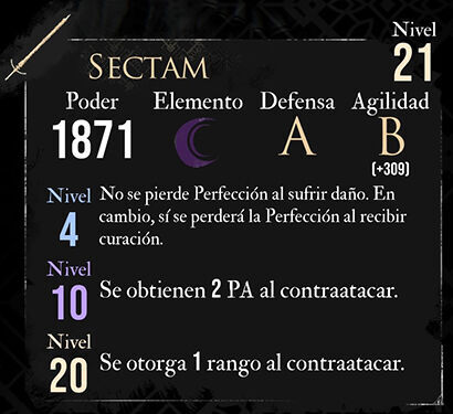 Clair Obscur: Expedition 33 - Arma de Gustave: Sectam