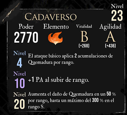 Clair Obscur: Expedition 33 - Arma de Verso: Cadaverso