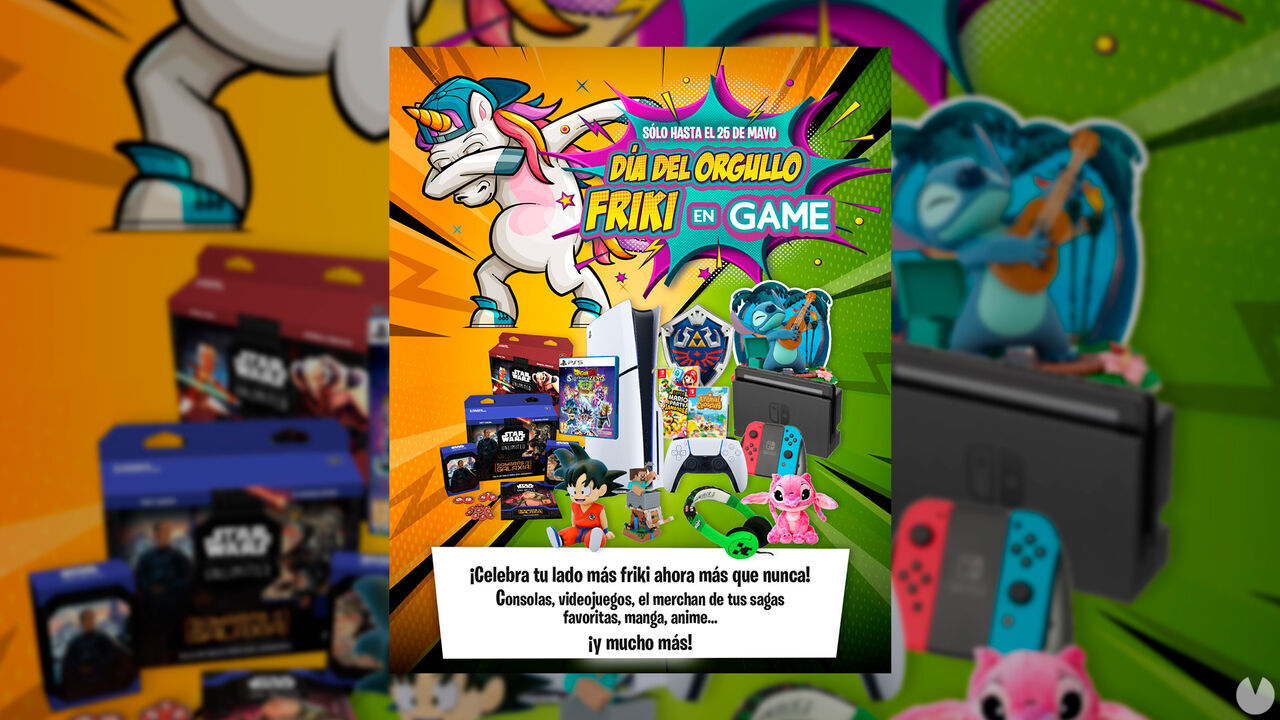 Celebra el Día del Orgullo Friki en GAME con promociones en videojuegos y merchandising. Noticias en tiempo real
