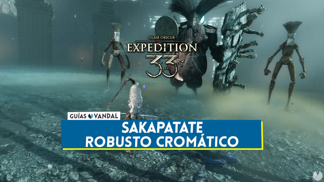 Sakapatate robusto cromtico en Clair Obscur Expedition 33: Localizacin y cmo derrotarlo - Clair Obscur: Expedition 33