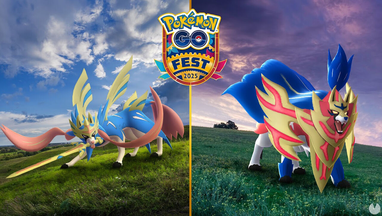 El Festival de Pokémon GO 2025 permitirá que Zacian y Zamazenta alcancen sus formas más poderosas. Noticias en tiempo real