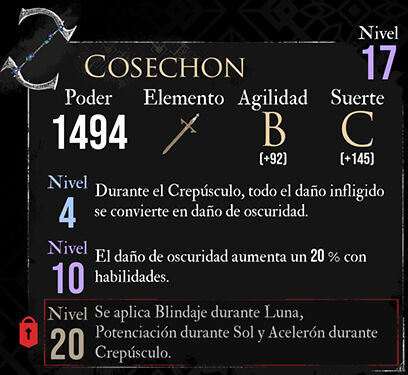 Clair Obscur: Expedition 33 - Arma de Sciel: Cosechon