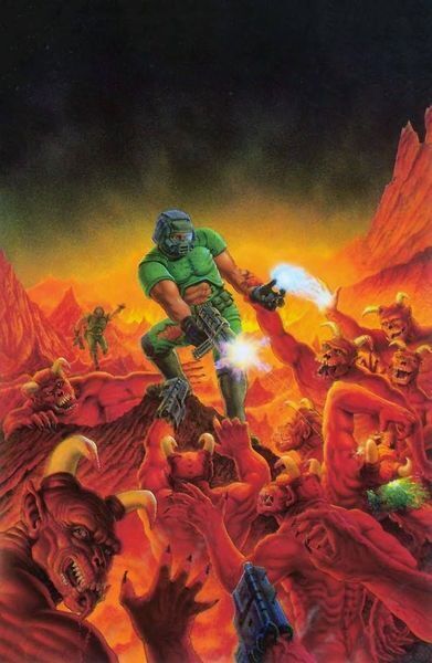 Recrean la mítica portada de DOOM con el Jefe Maestro para felicitar el lanzamiento de DOOM: The Dark Ages. Noticias en tiempo real