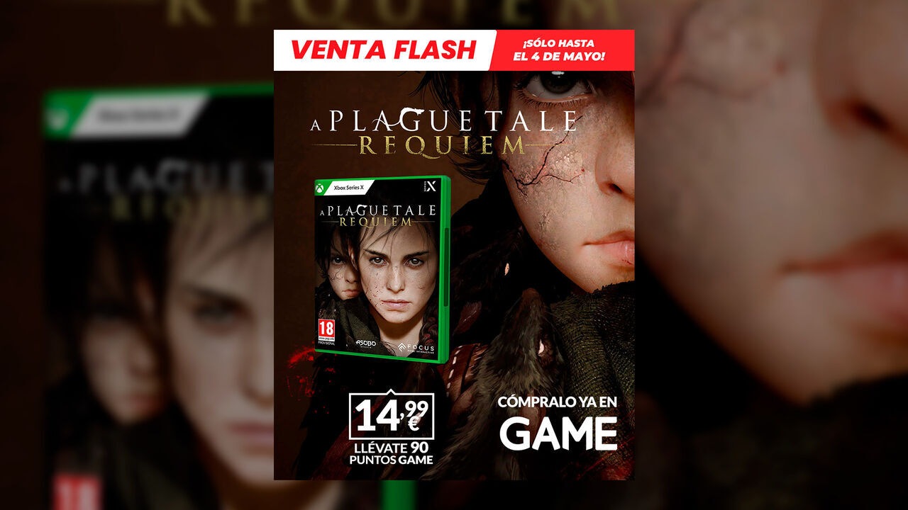 Consigue A Plague Tale: Requiem en GAME para Xbox Series X de oferta por 14,99 euros