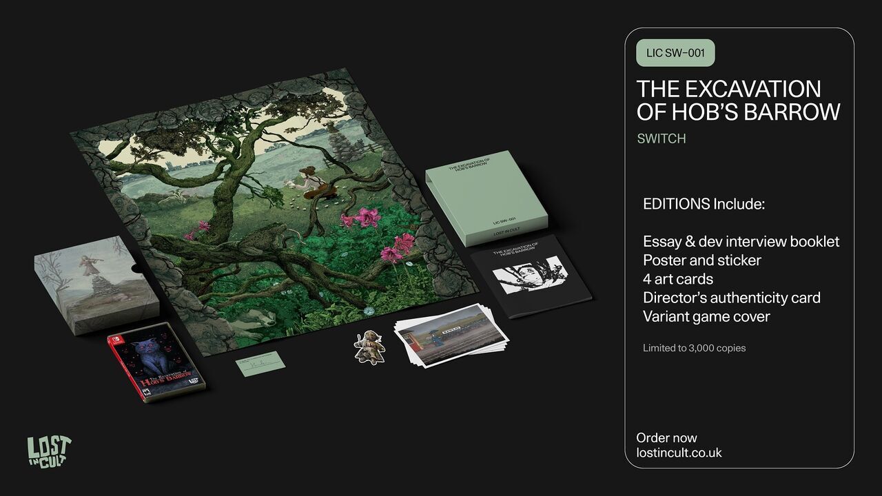 The Excavation of Hob's Barrow Editions
