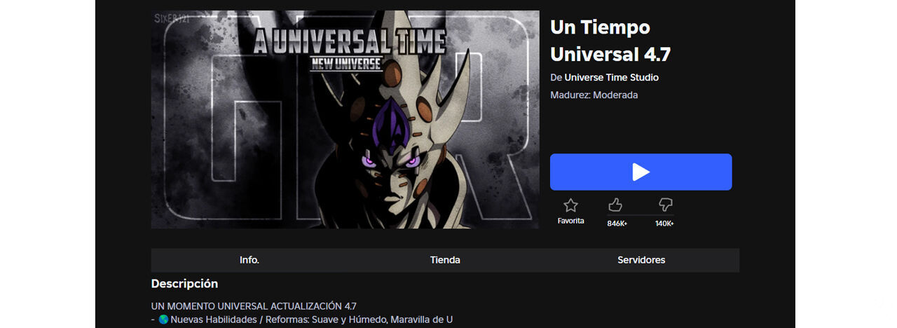 Best Roblox games: A Universal Time