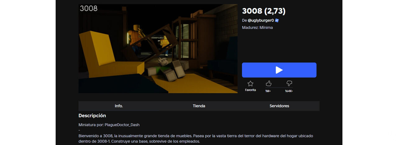 Best Roblox games: 3008