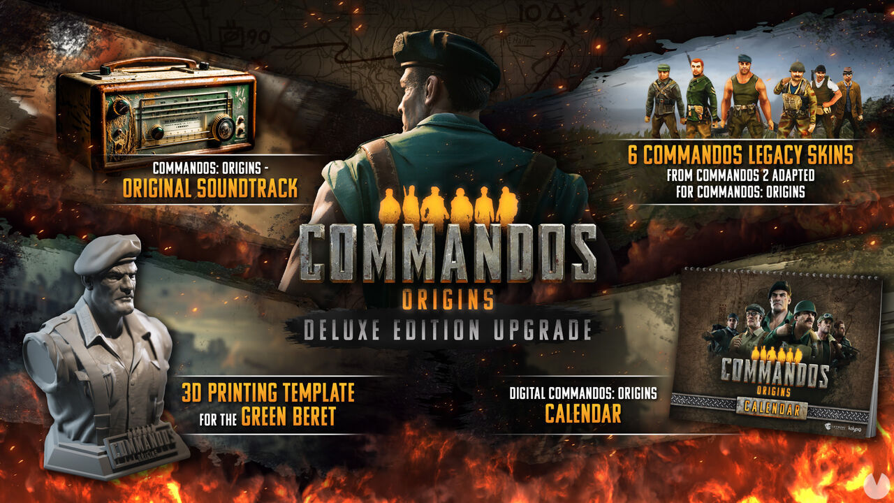 Commandos: Origins ya está disponible en su edición física para PS5 y Xbox Series, con extras para coleccionistas