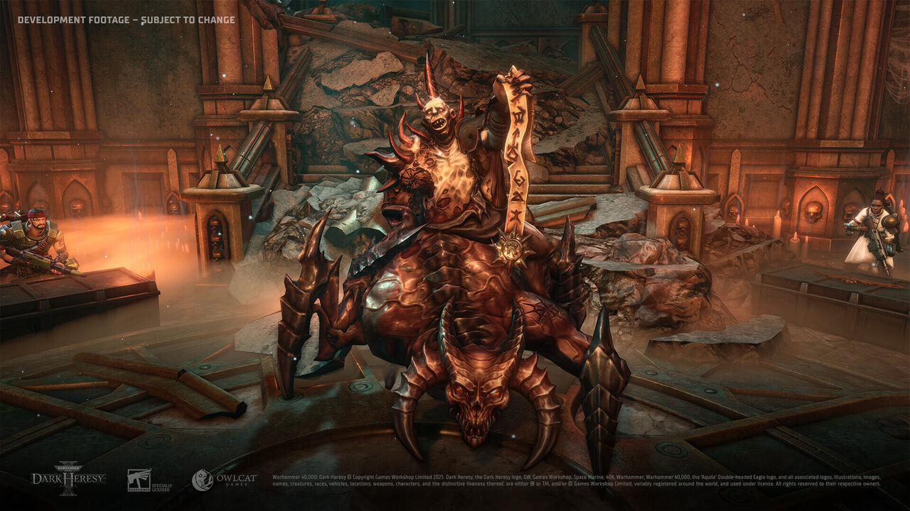 Warhammer 40,000: Dark Heresy es un RPG narrativo y oscuro que te pondrá en la piel de un Inquisidor