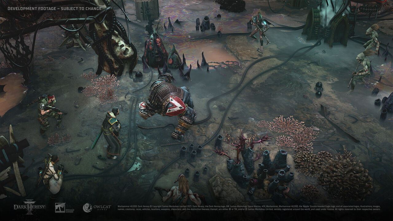 Warhammer 40,000: Dark Heresy es un RPG narrativo y oscuro que te pondrá en la piel de un Inquisidor
