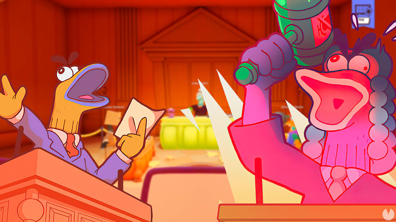 Como un Ace Attorney multijugador protagonizado por calcetines: Se llama 'Guilty as Sock' y sale esta semana
